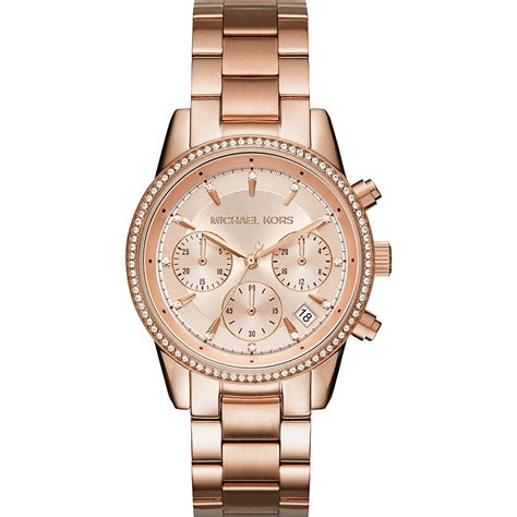 damenuhr michael kors rosegold|rose gold michael kors.